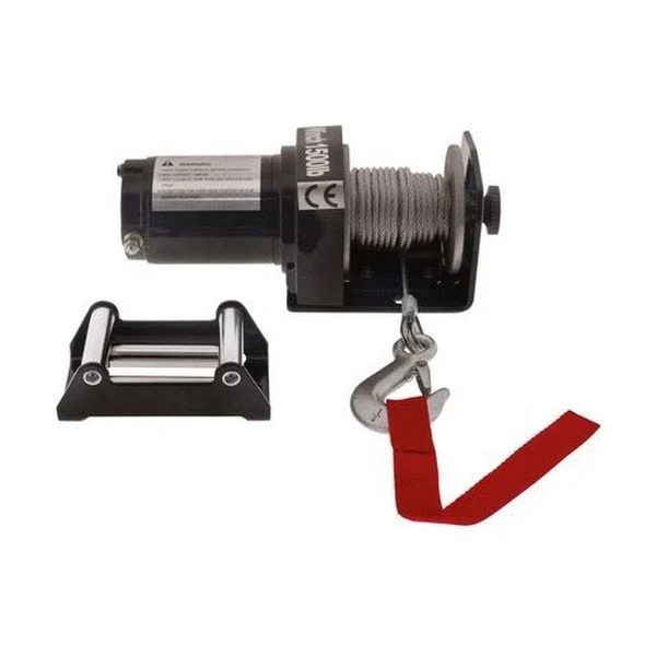 Hulk 4X4 - ELECTRIC ATV WINCH 1500lbs 12v STEEL CABLE IP55 RATING - Image 5