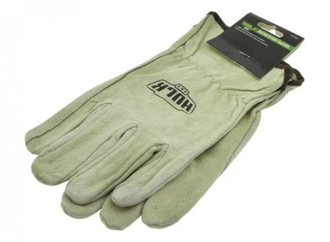 Hulk 4X4 -  LEATHER RIGGER GLOVES PIG GRAIN LEATHER KEYSTONE THUMB
