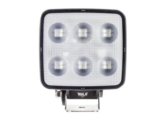 Hulk 4X4 - LED SQUARE WORKLAMP FLOOD BEAM 60 Deg 9-36V 35W 24 LEDs BLACK - Image 4