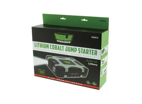 Hulk 4X4 - LITHIUM-COBALT JUMP STARTER 28,000mAh W/LED DISPLY, CARRY - Image 8