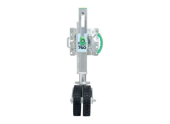 Hulk 4X4 - OFF-ROAD JOCKEY WHEEL 750kg RATED ADJUSTABLE HEIGHT DUAL - Image 2