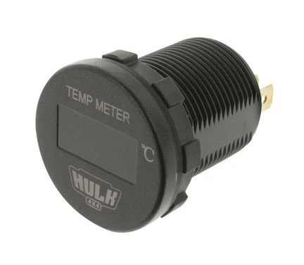 Hulk 4X4 - OLED TEMPERATURE METER 12/24v -40/120c AMBER OLED INC SENSOR - Image 2