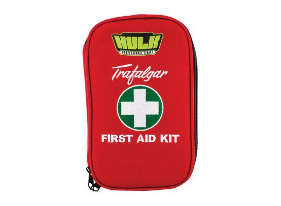 Hulk 4X4 - PERSONAL VEHICLE FIRST AID KIT SOFT RED DURABLE CASE - Image 2