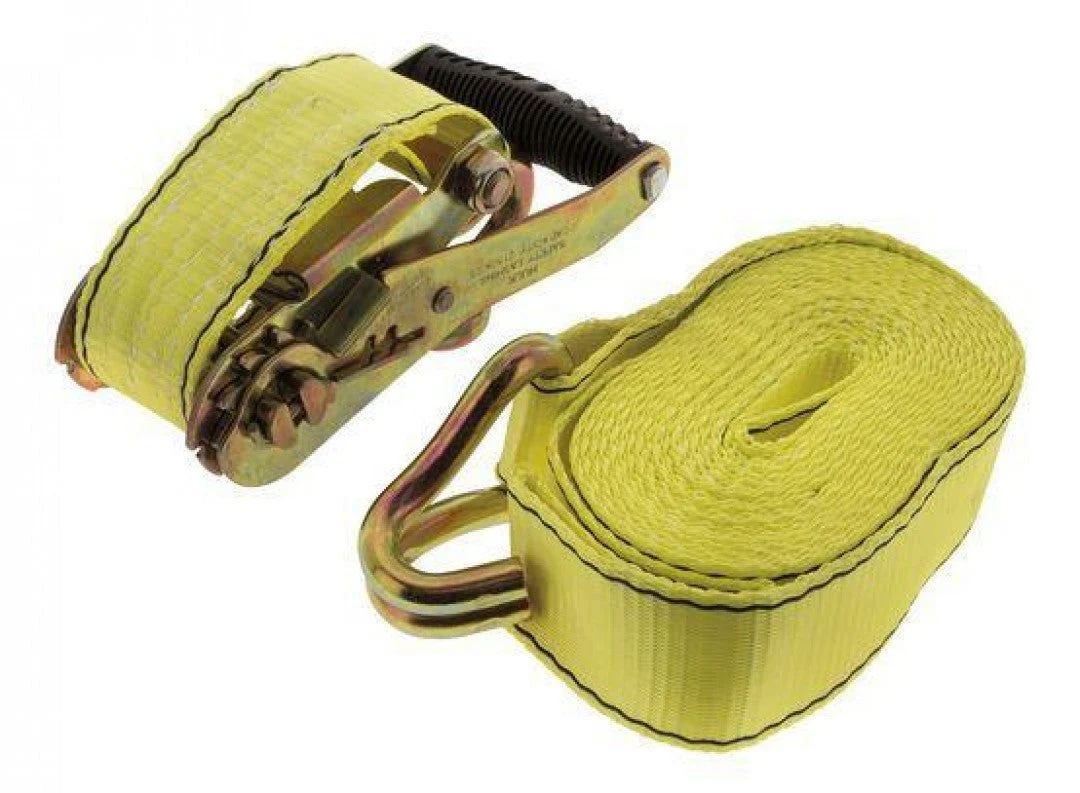 Hulk 4X4 - PKT 1 HD RATCHET TIEDOWN 6m 50mm 2150kg LASHING CAPACITY