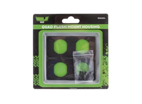 Hulk 4X4 - QUAD FLUSH MOUNT HOUSING T/S HULK 4x4 SOCKET RANGE - Image 5