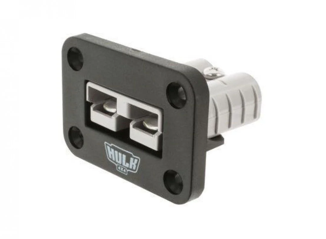 Hulk 4X4 - SINGLE FLUSH MOUNT HOUSING 50amp ANDERSON STYLE PLUG