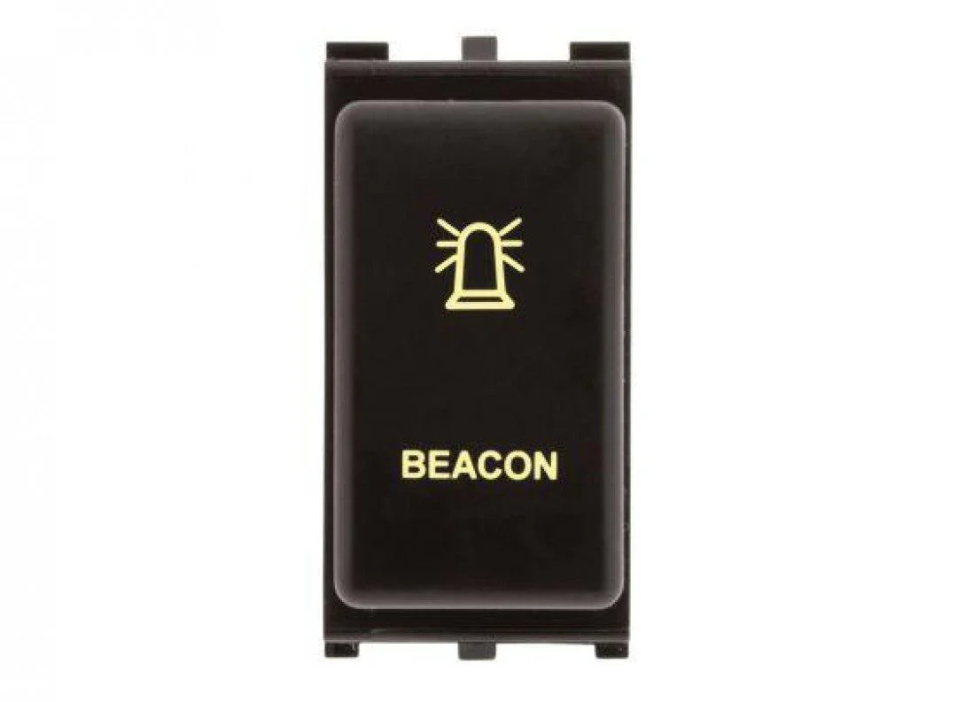 Hulk 4X4 - SWITCH PUSH BUTTON ON / OFF OE RPL 12V BEACON AMBER ILLUM