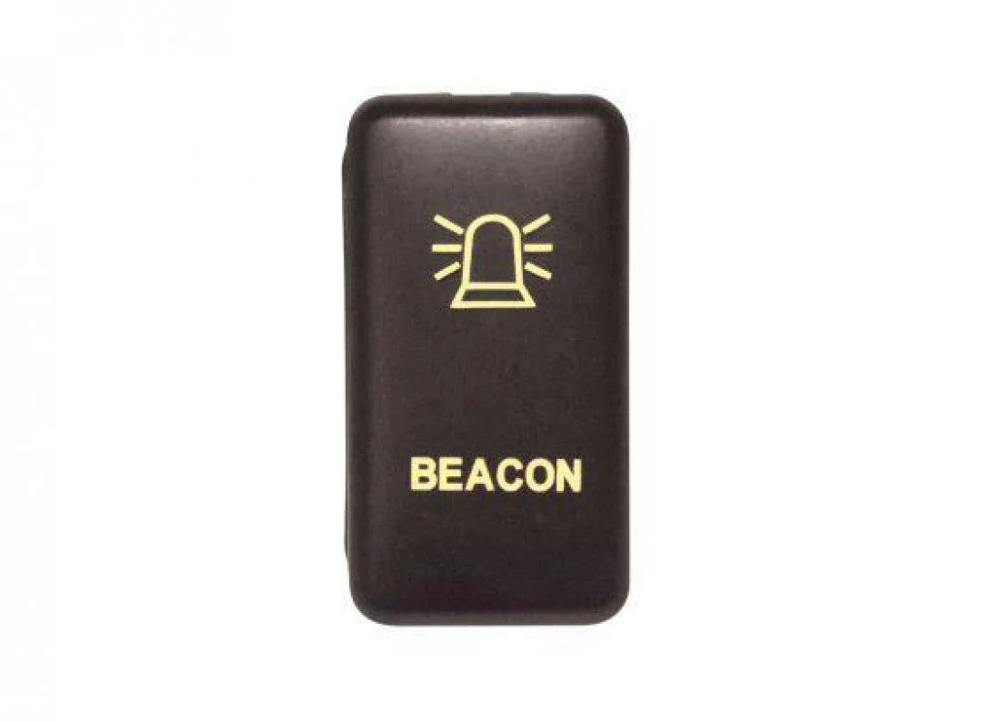 Hulk 4X4 - SWITCH PUSH BUTTON ON / OFF OE RPL 12V BEACON AMBER ILLUM
