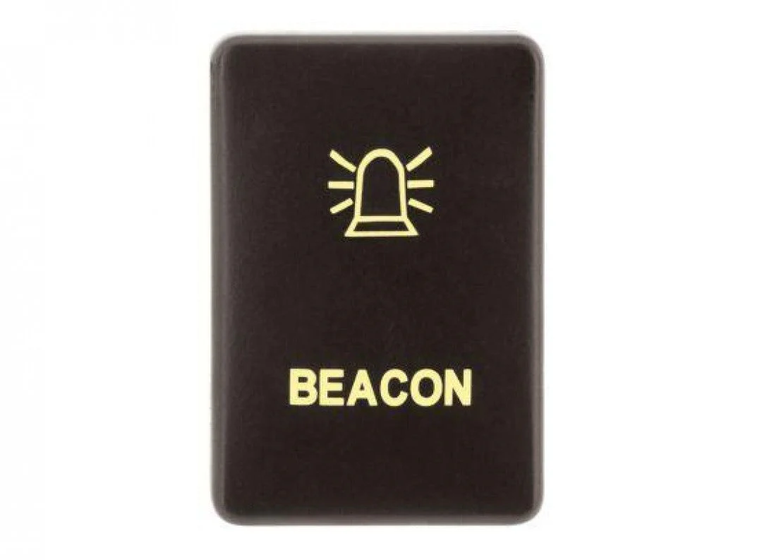 Hulk 4X4 - SWITCH PUSH BUTTON ON / OFF OE RPL 12V BEACON AMBER ILLUM