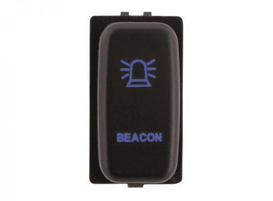 Hulk 4X4 - SWITCH PUSH BUTTON ON / OFF OE RPL 12V BEACON BLUE ILLUM