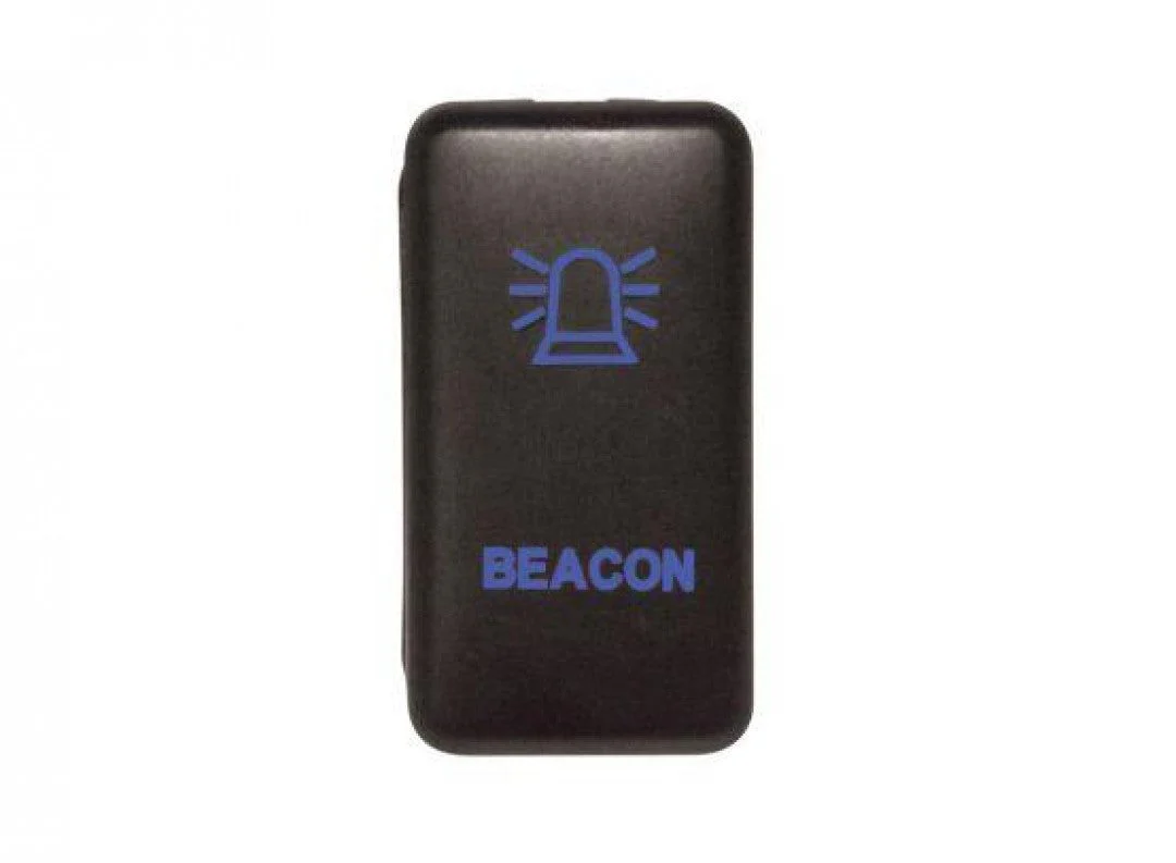 Hulk 4X4 - SWITCH PUSH BUTTON ON / OFF OE RPL 12V BEACON BLUE ILLUM