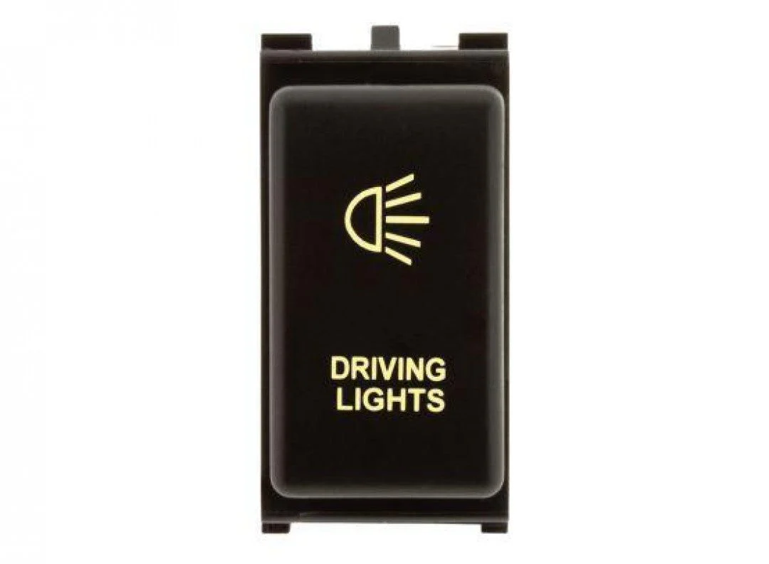 Hulk 4X4 - SWITCH PUSH BUTTON ON / OFF OE RPL 12V DRIVING LIGHT AMBER