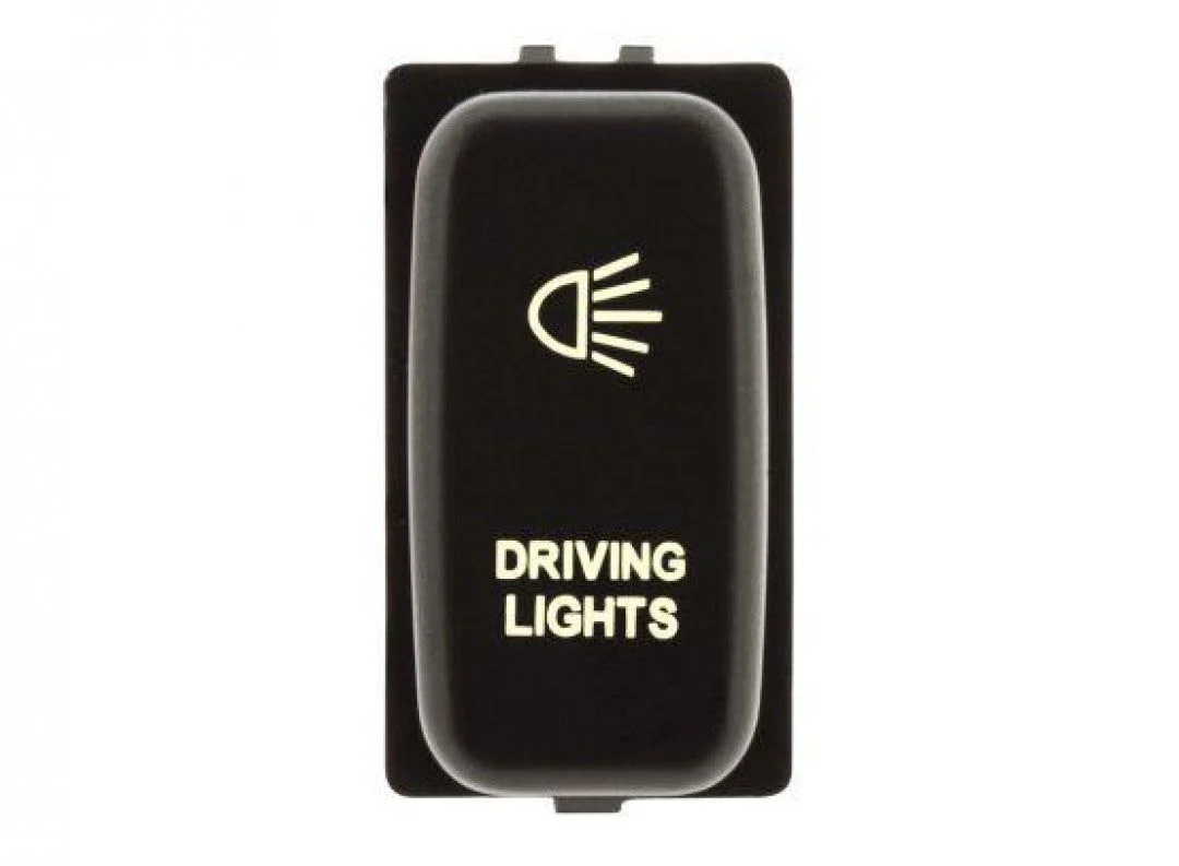 Hulk 4X4 - SWITCH PUSH BUTTON ON / OFF OE RPL 12V DRIVING LIGHT AMBER