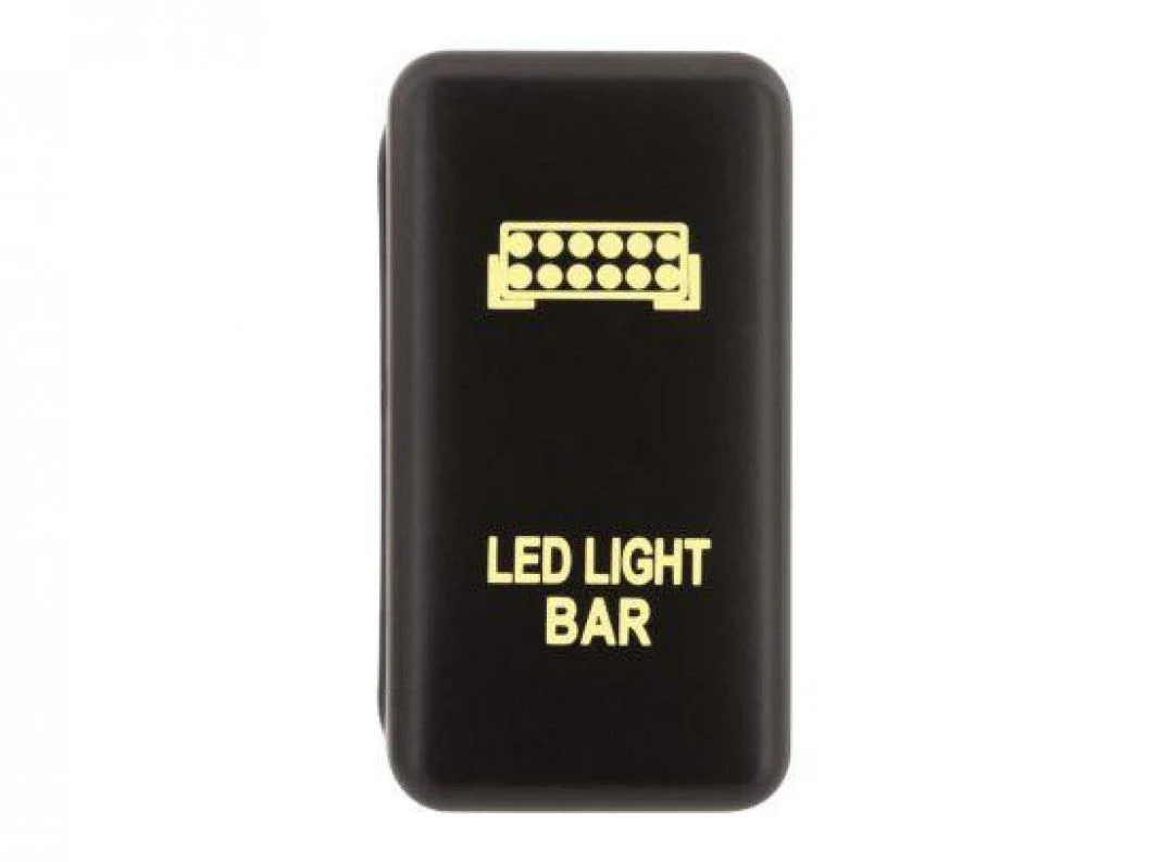 Hulk 4X4 - SWITCH PUSH BUTTON ON / OFF OE RPL 12V LIGHT BAR AMBER