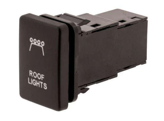 Hulk 4X4 - SWITCH PUSH BUTTON ON / OFF OE RPL 12V ROOF LIGHT GREEN - Image 2
