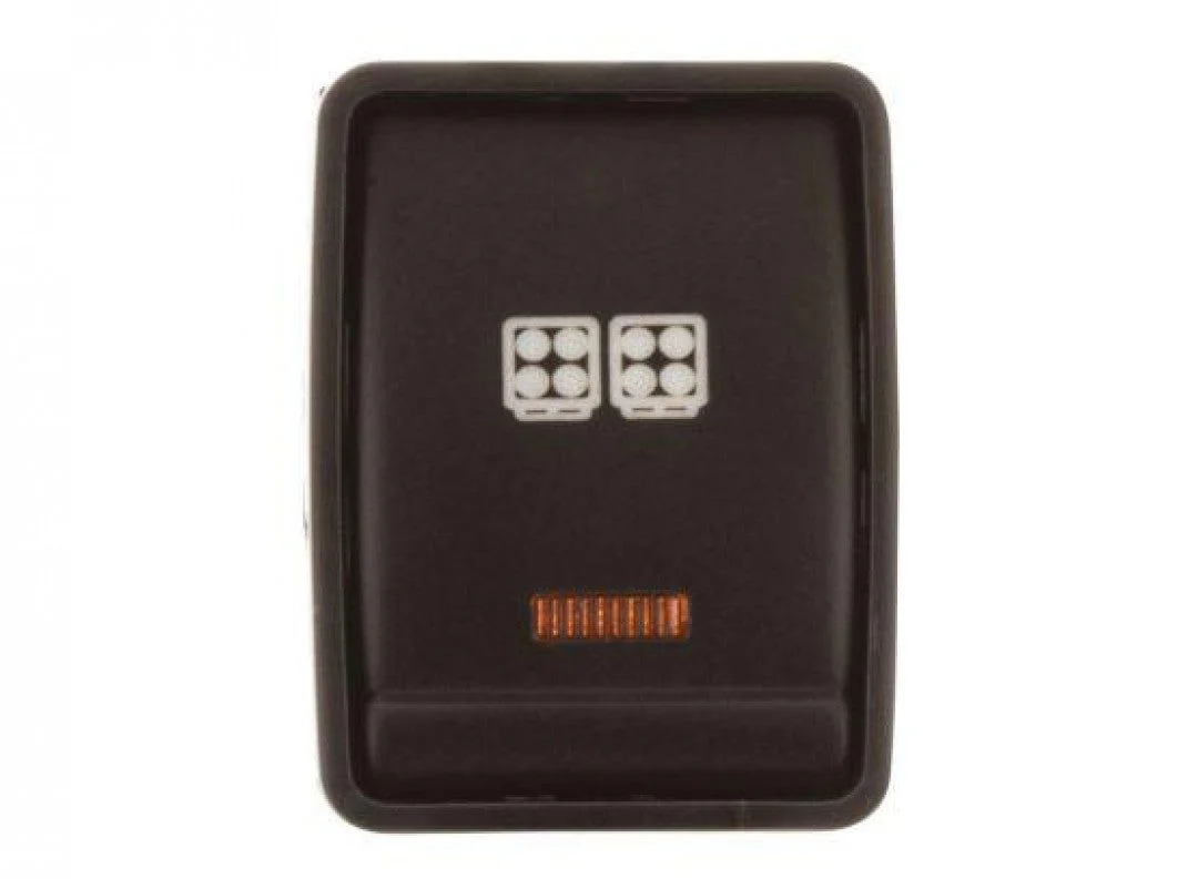 Hulk 4X4 - SWITCH PUSH BUTTON ON / OFF OE RPL 12V WORK LIGHT AMBER