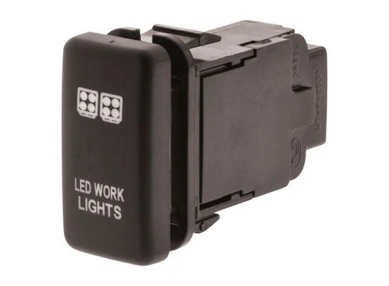 Hulk 4X4 - SWITCH PUSH BUTTON ON / OFF OE RPL 12V WORKLIGHT GREEN - Image 2