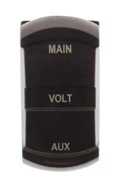 Hulk 4X4 - SWITCH SIZE DUAL VOLTMETER 10-60v BLUE LED - Image 4