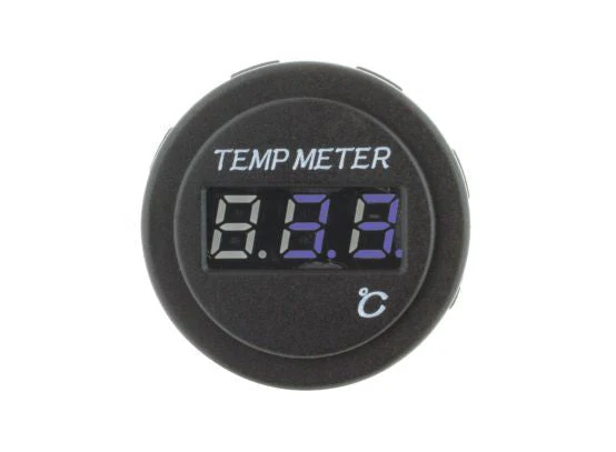 Hulk 4X4 - TEMPERATURE METER 12/24v -40/120c BLUE LED INC SENSOR - Image 2