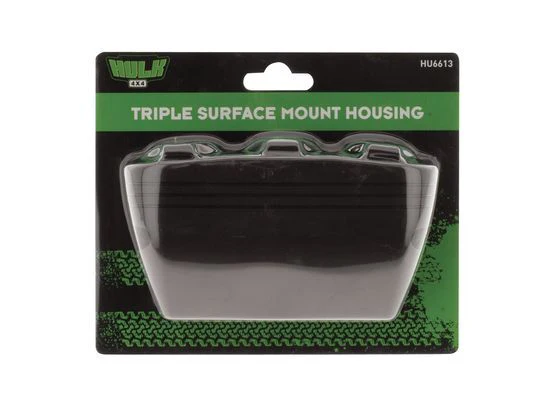 Hulk 4X4 - TRIPLE SURFACE MOUNT HOUSING T/S HULK 4x4 SOCKET RANGE - Image 3