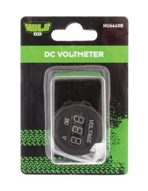 Hulk 4X4 - VOLTMETER 5-30v DC BLUE LED 29mm DIA - Image 6