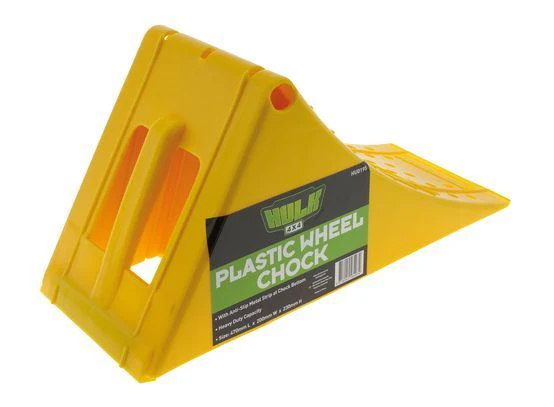 Hulk 4X4 - WHEEL CHOCK PLASTIC 40,000kg L470 x W200 x H230mm - Image 2
