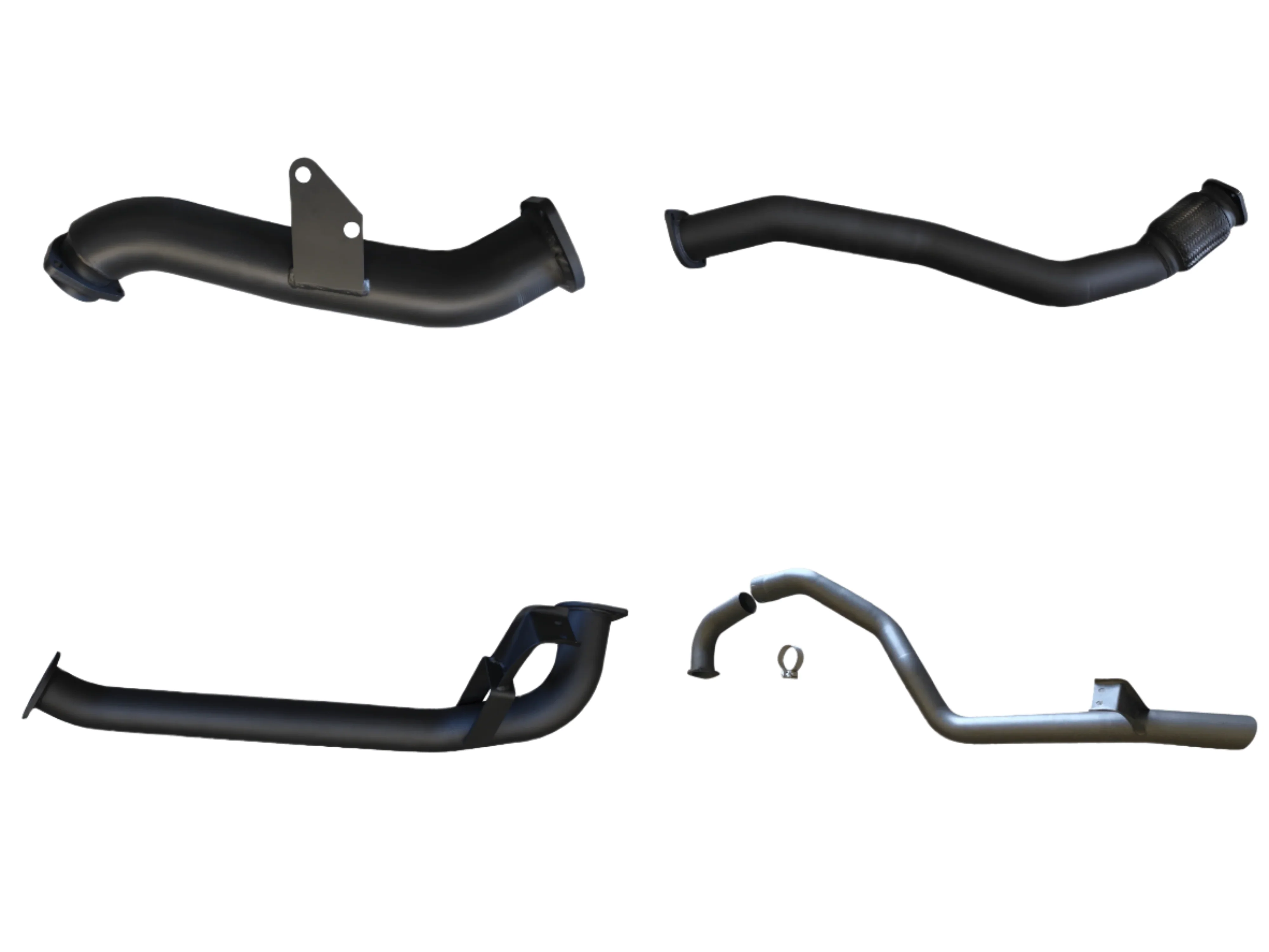 Manta | 3″ Turbo Back Exhaust without Muffler (3-Bolt Garrett) | Toyota Landcruiser HZJ105 4.2L 1HZ Diesel Wagon 1998–2007