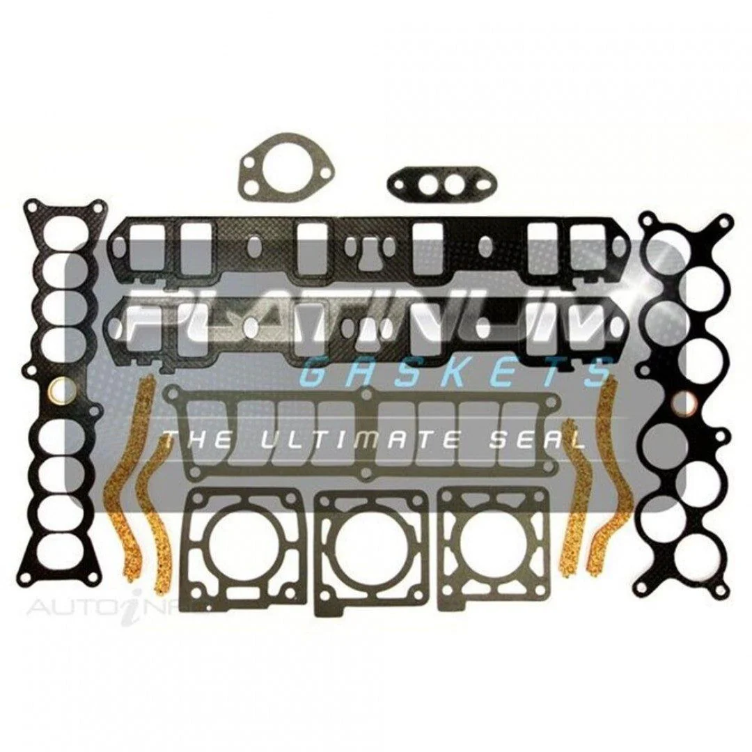 INLET/INTAKE MANIFOLD GASKET SET INC PLENUM-FORD FAIRLANE NC NF NL 5.0L WINDSOR