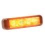 Jaylec - Amber 4 Module LED Emergency Lamp 12/24 Volts Black Housing 7" Lead - Image 2
