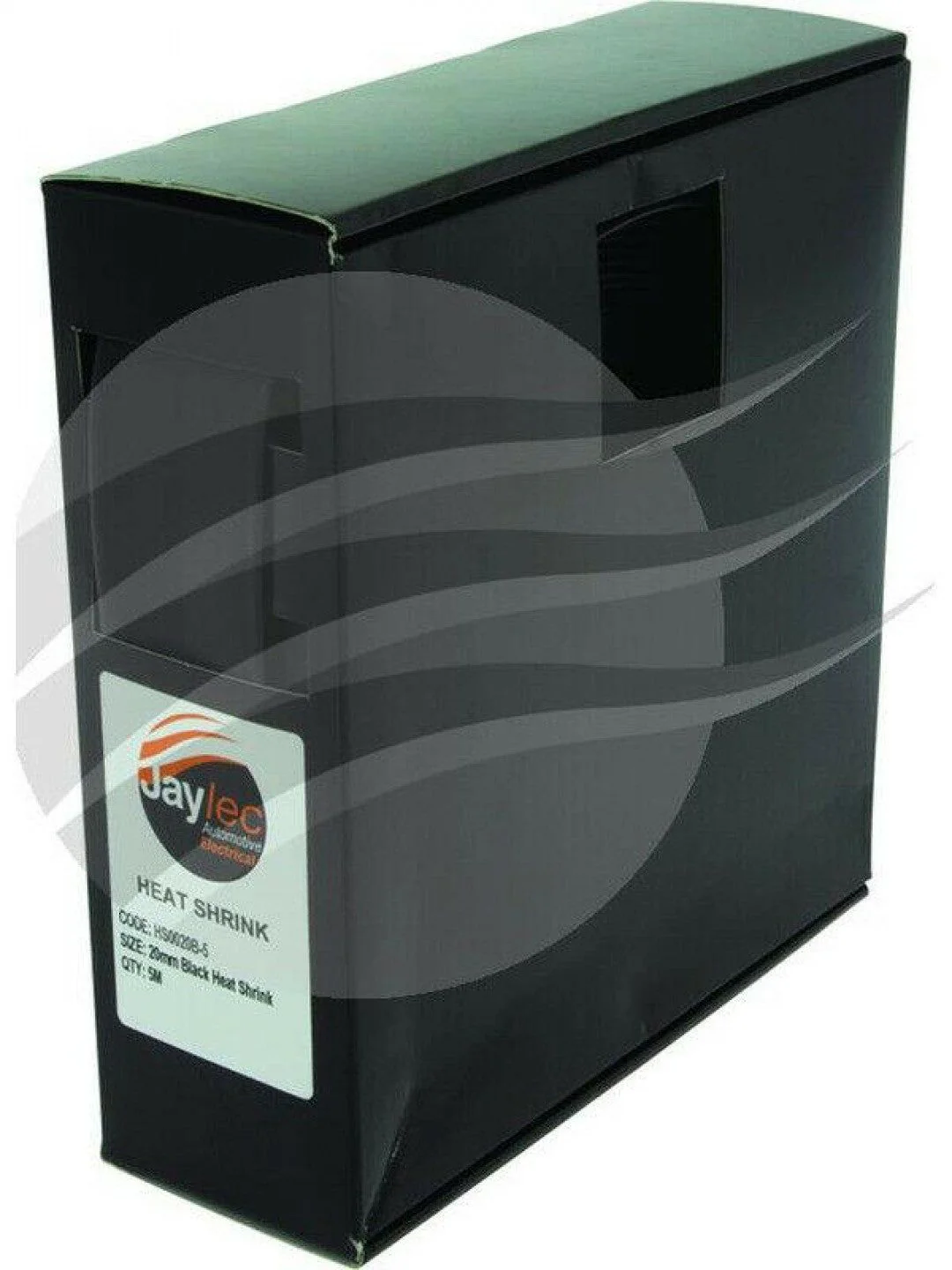 Jaylec - Heat Shrink Tubing 5 Metres Black 20.0mm