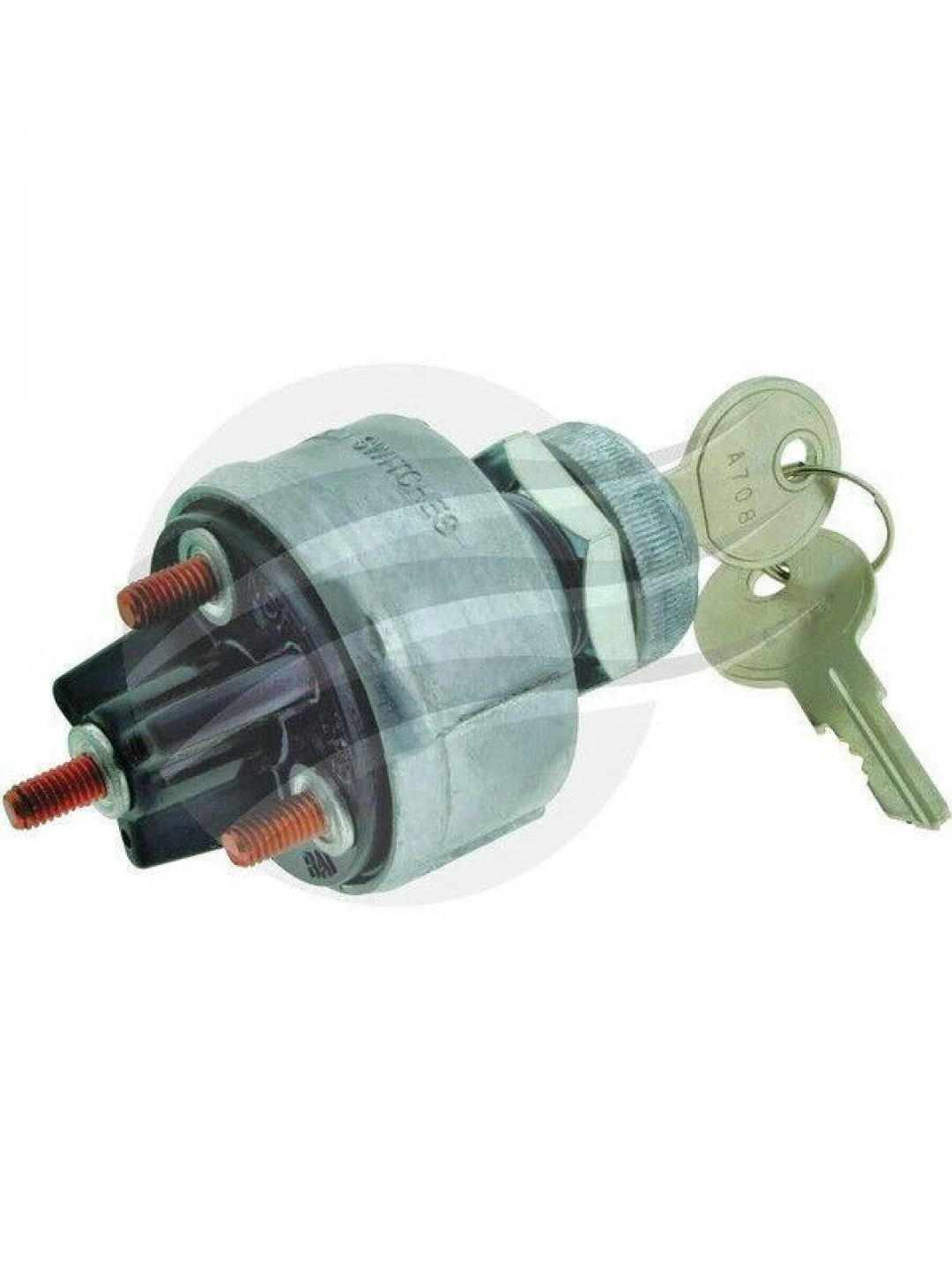 Jaylec - Ignition Switch 12 Volts 30 Amps 4 Pos 4 Stud Terminals Acc-Off-Ign/