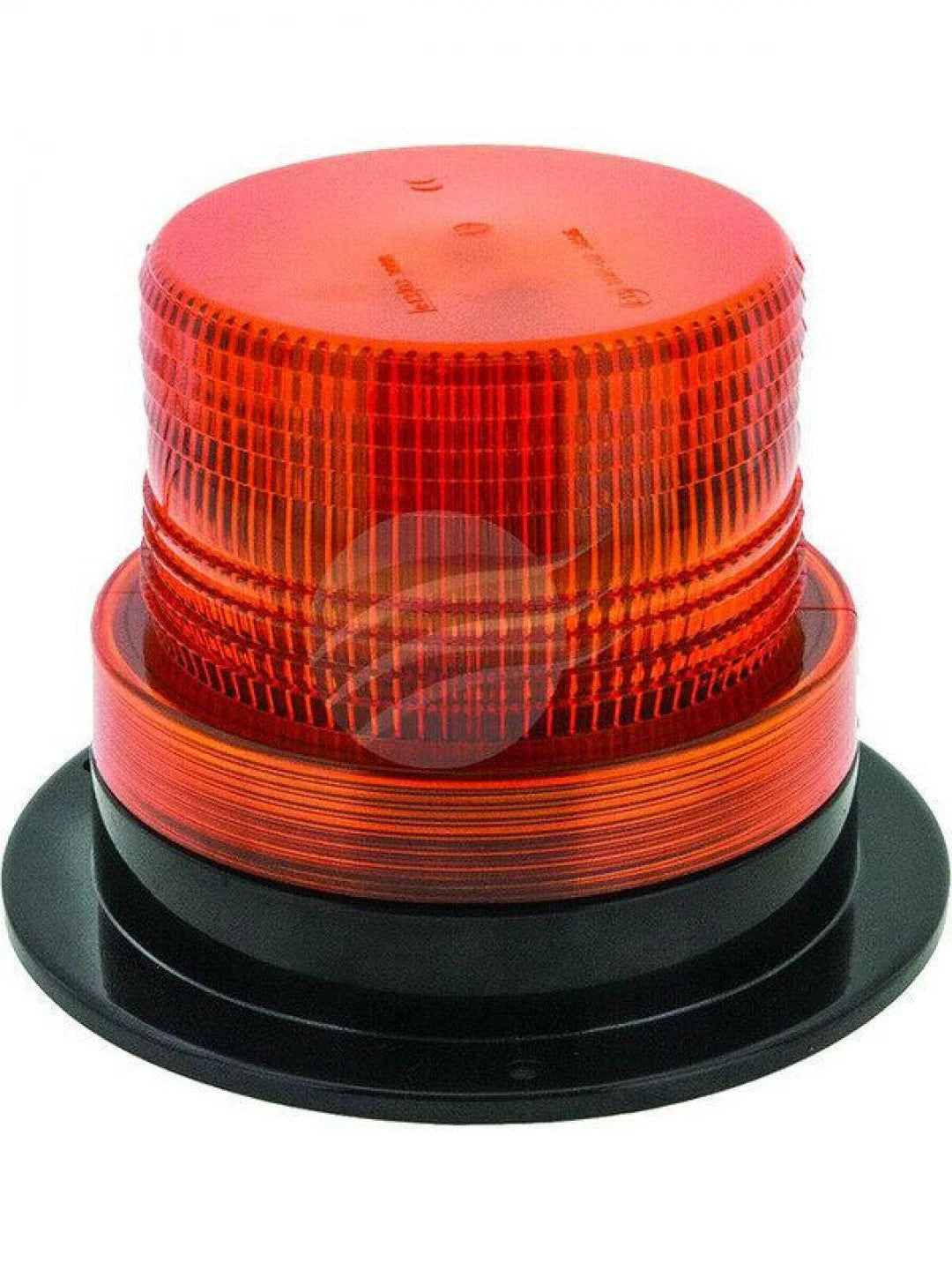 Jaylec - LED Amber Rotating Beacon 12-80 Volts 3 Bolt Mount Alloy Base Short