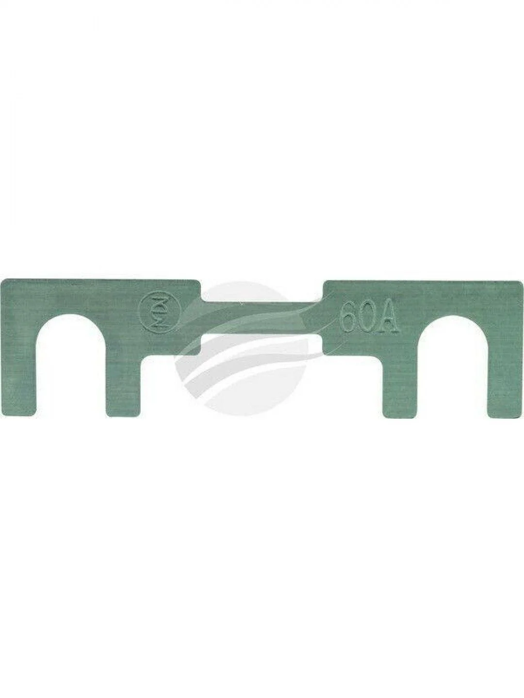 Jaylec - Pack Of 1 Metal Fuse Strip 60 Amps 36 Volts 41mm X 11mm