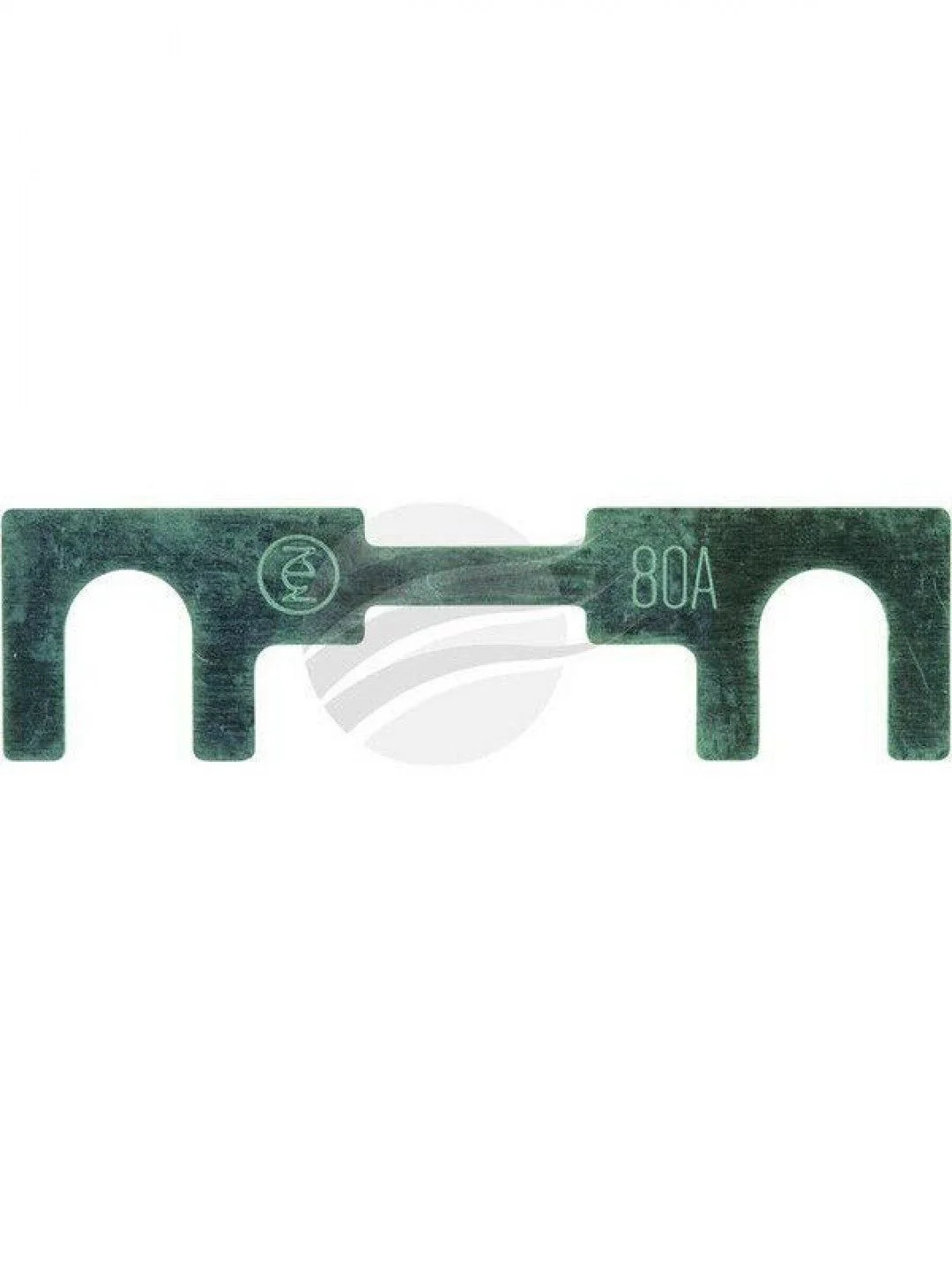 Jaylec - Pack Of 1 Metal Fuse Strip 80 Amps 36 Volts 41mm X 11mm
