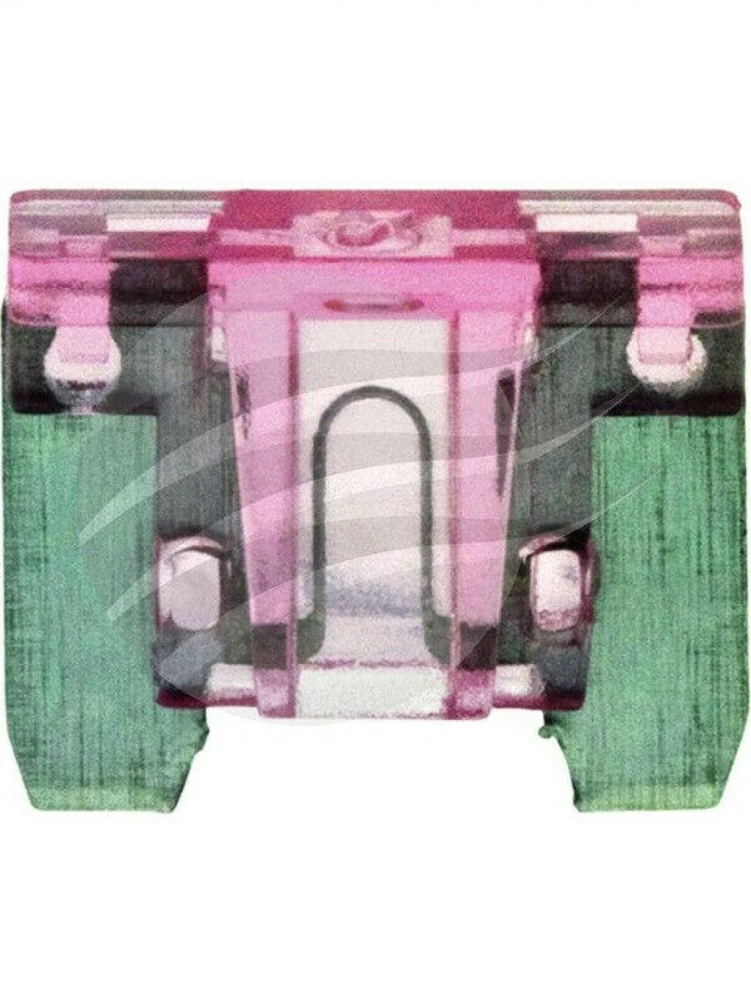 Jaylec - Pack Of 10 Low Profile Mini Fuse 4 Amps Pink 58 Volts