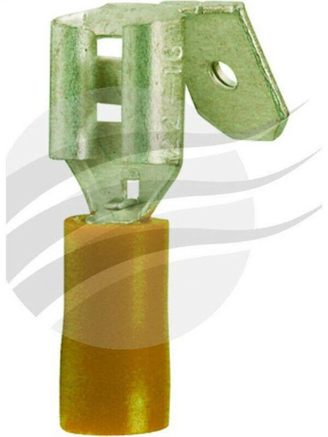Jaylec - Pack Of 10 Piggy Back Terminal 6.3mm Insul Pvc Copper Sleeve Double
