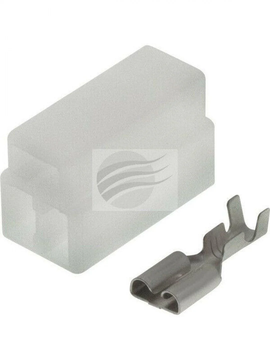 Jaylec - Pack Of 10 Qc Connector Housing with Terminals Female 3 Way No