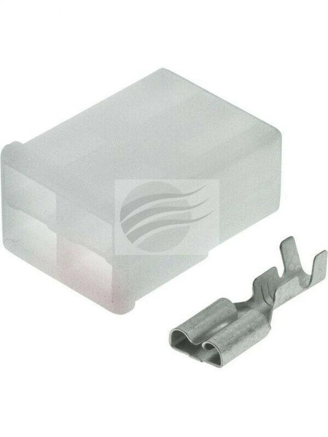 Jaylec - Pack Of 10 Qc Connector Housing with Terminals Female 4 Way No