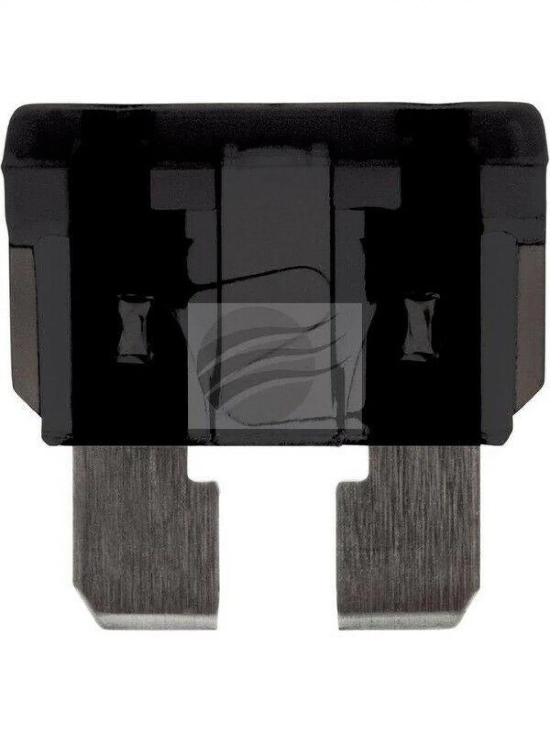 Jaylec - Pack Of 100 Blade Fuse 1 Amps Black