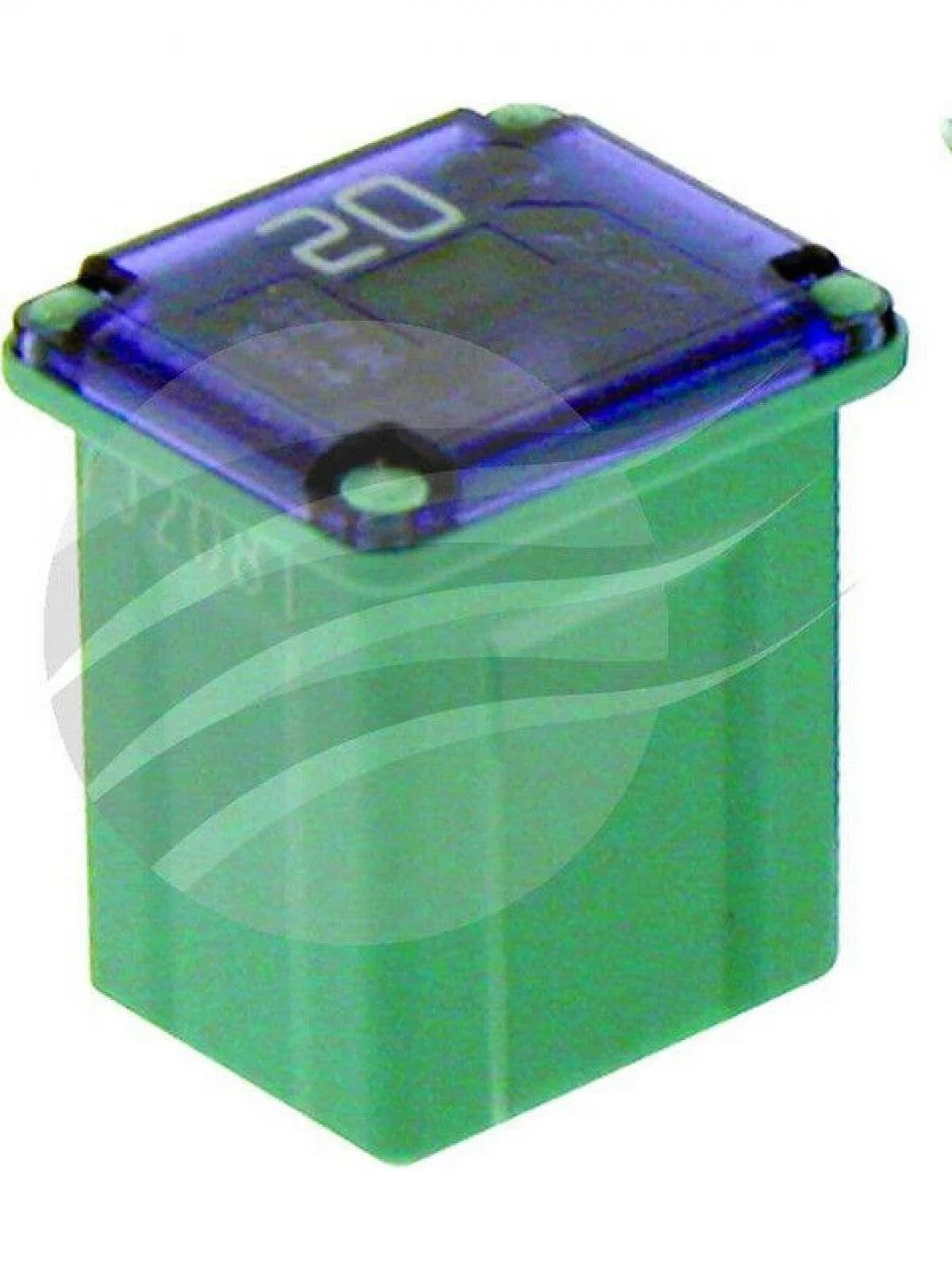 Jaylec - Pack Of 5 Female Fusible Link Low Profile - J Type 20 Amps Blue