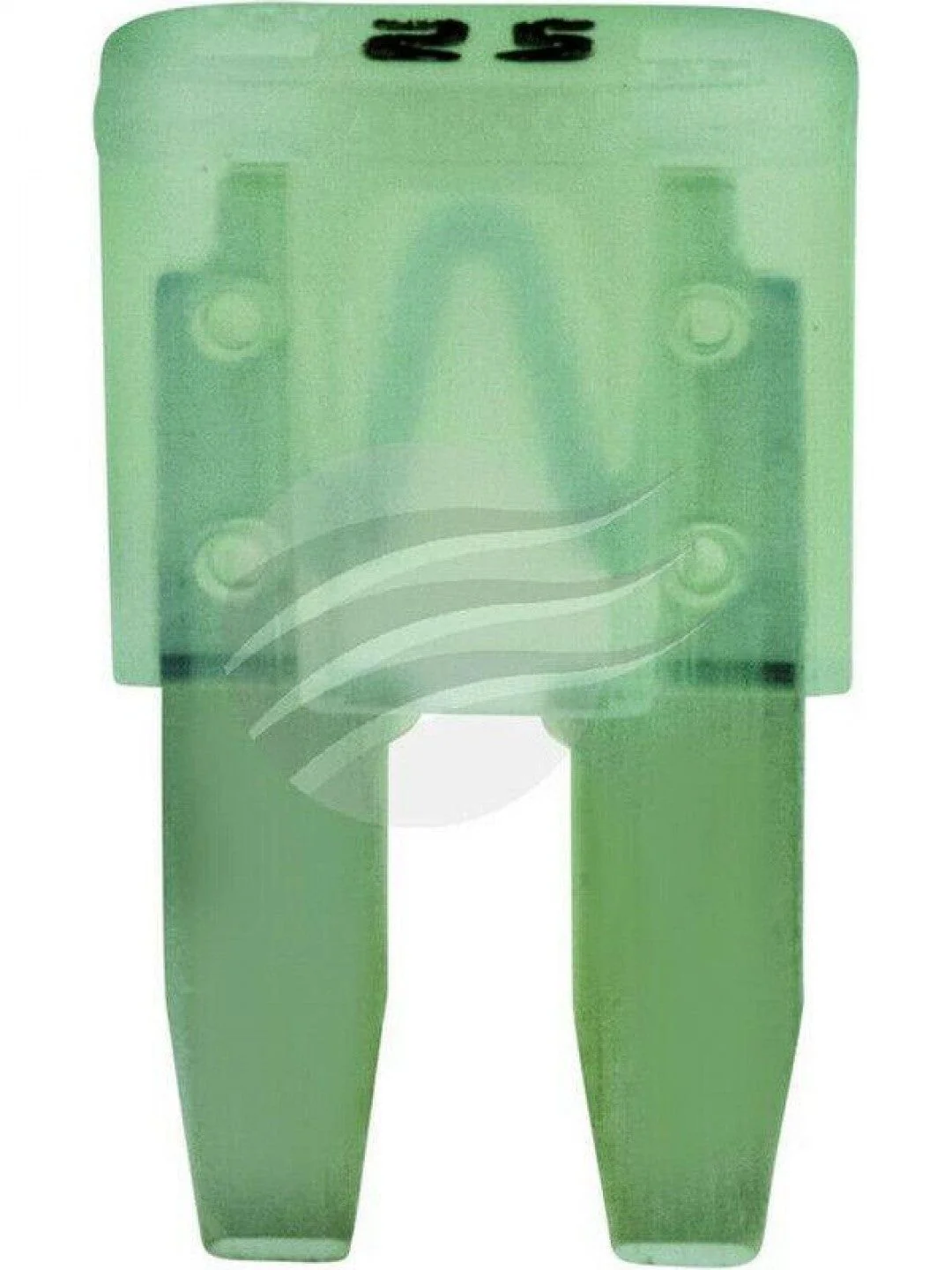 Jaylec - Pack Of 5 Micro 2 Blade Fuse 25 Amps Clear
