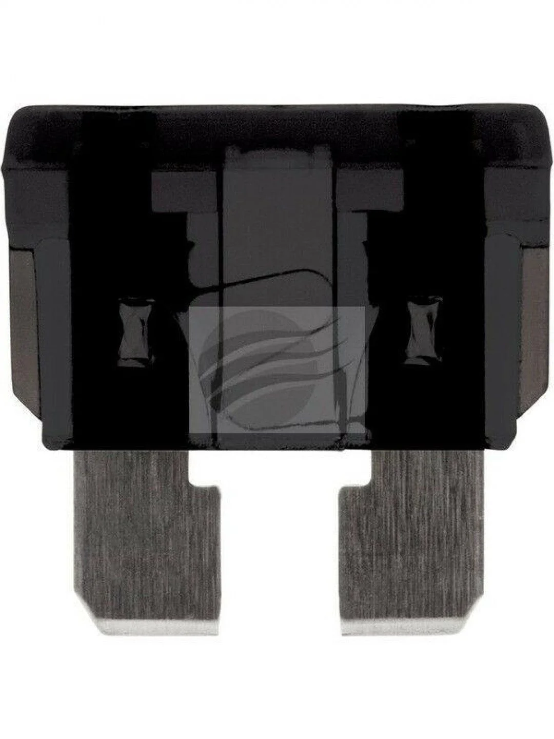 Jaylec - Pack Of 50 Std Blade Fuse 1 Amps Black Use Fu3001