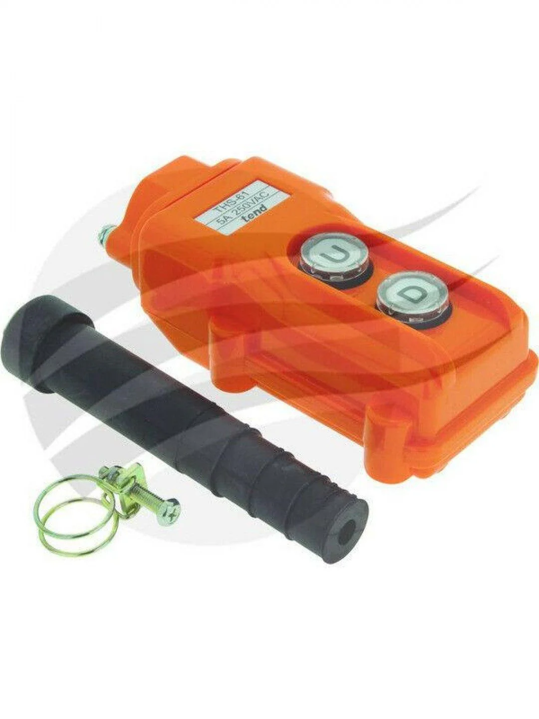 Jaylec - Pendant Hoist Switch 12/24 Volts 2 Button Single Pole