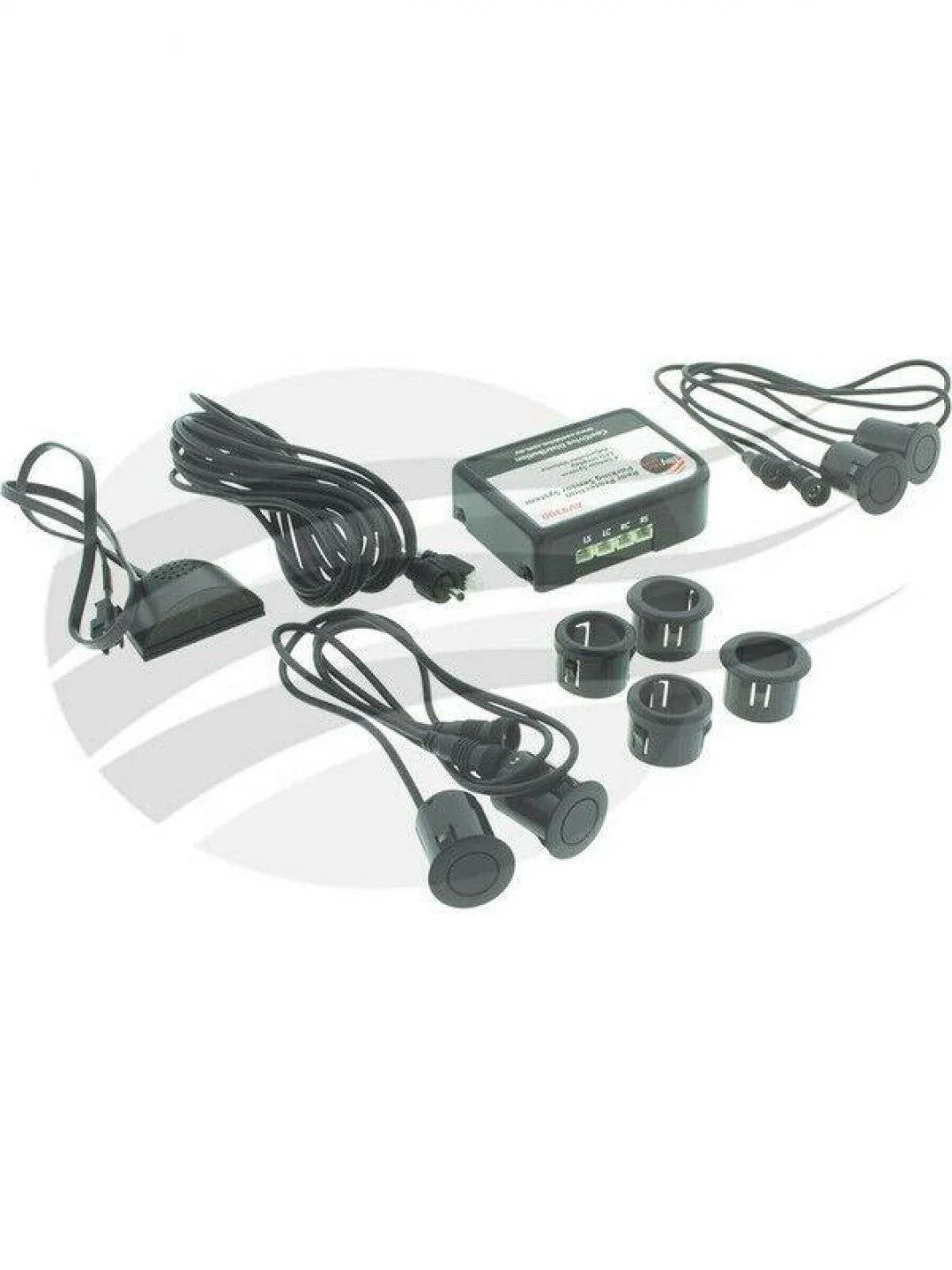 Jaylec - Reverse Park System 4 Rear Sensors With Led Distance Display