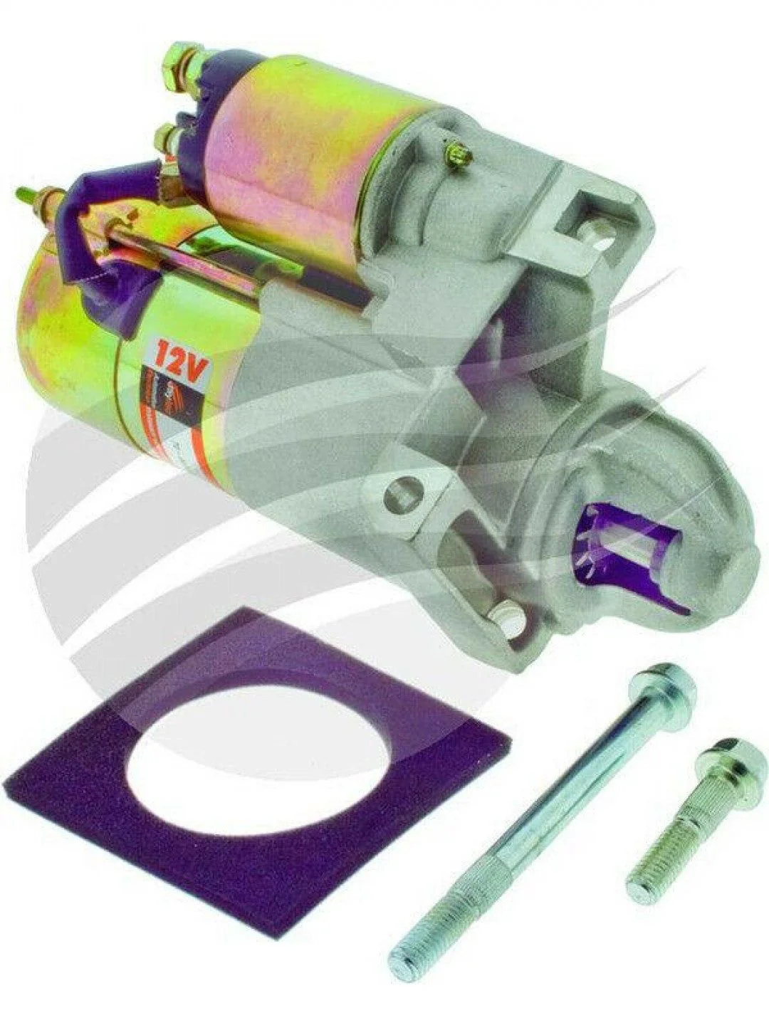 Jaylec - Starter 11Th Chev In Line Mount Gasket And Bolts 153Th Feat Wheel