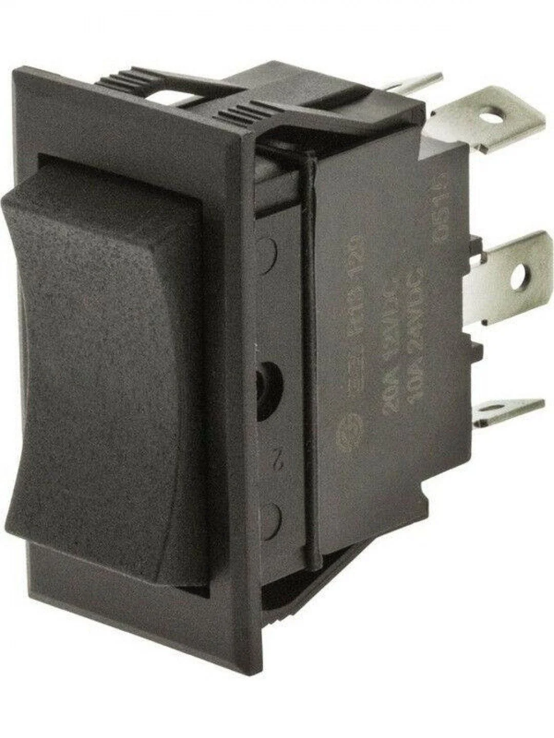 Jaylec - Switch Rocker Mon On/Off/Monon 12/24 Volts 25 Amps @ 12 Volts 12.5 Amps @24 Volts