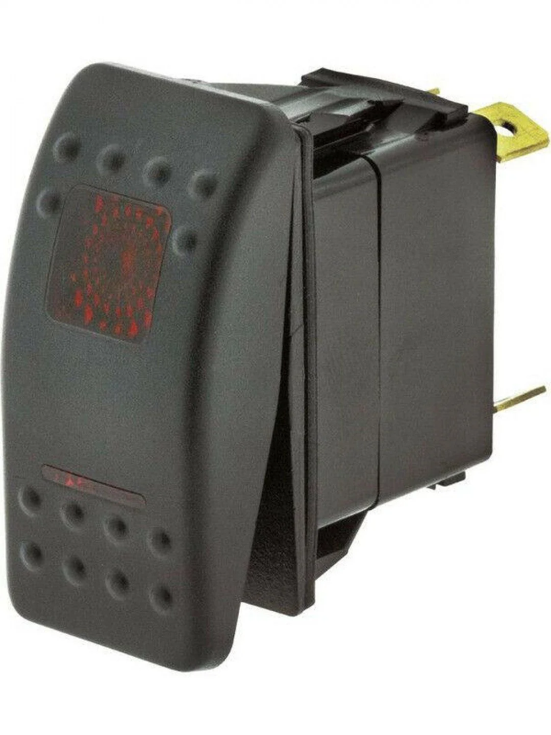 Jaylec - Switch Rocker Off/Mon On 12/24 Volts 20 Amps @ 12 Volts 10 Amps @24 Volts Red LED