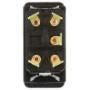 Jaylec - Switch Rocker Sealed On Off 12/24 Volts 20 Amps @ 12 Volts 10 Amps @24 Volts Amber LED - Image 2