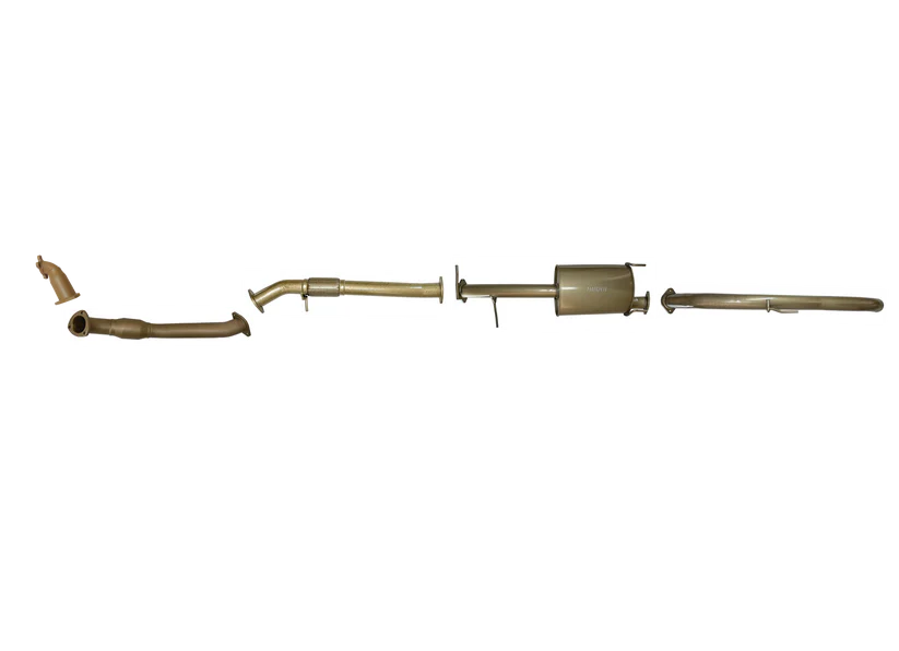 Pacemaker King Brown | 3" Exhaust Kit With Cat & Muffler | Ford Ranger PJ / PK 3.0L & 2.5L TD | KB4200-XCMX