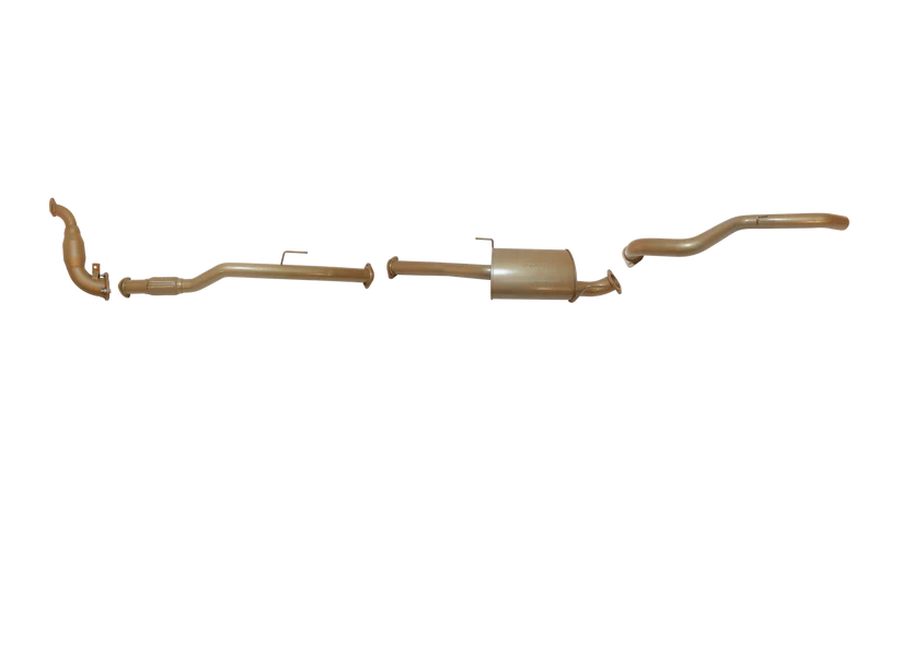 Pacemaker King Brown | Single 3" Turbo Back Exhaust with Cat & Muffler | Holden Colorado RG 2.8L TD 2012-2016 | KB5110-XCMX